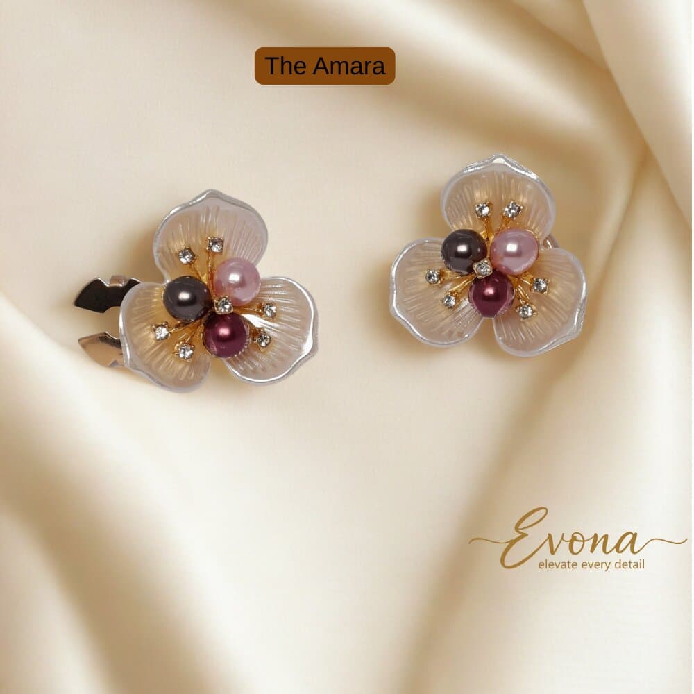 Amara Button Covers (Pair)