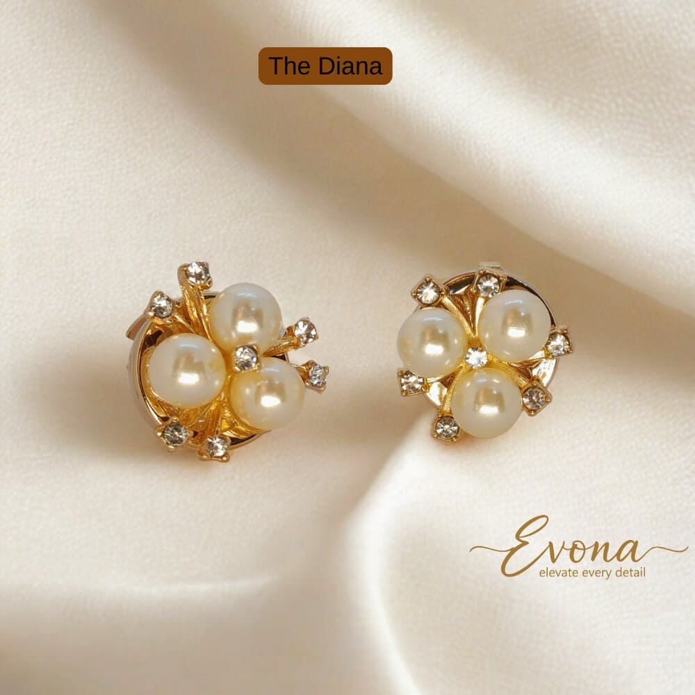 Diana Button Covers (Pair)